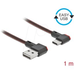 DELOCK 85281 - Cable USB 2.0, Easy a St. En C St, de, de, 1,0 m