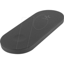 FONTASTIC 253164 - Cargador Qi, smartphone + Apple Watch, negro