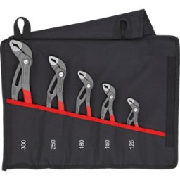 KNIPEX KN 00 19 55 S5 - Juego de herramientas, alicates cobra®, 5 piezas