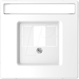 MERTEN ME MEG4250-6035 - Placa central para latas TAE, blanco loto, diseño de sist