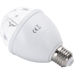 AIGOSTAR AIG 203382 - Lámpara LED, Party Light, E27, 3 W, RGB