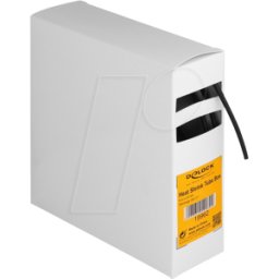 DELOCK 19962 - Caja de tubo termorretráctil, con adhesivo interno, 5 m x