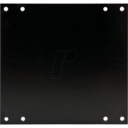 BOPLA 07921140 - Placa de montaje Euromas X, 201 x 132 x 3 mm