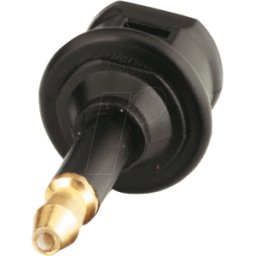 FREI LWL A003 - Adaptador Toslink, conector Toslink Mini a acoplamiento Toslink