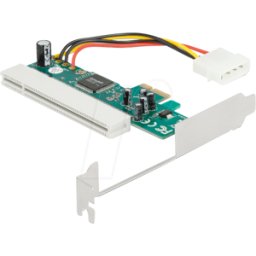 DELOCK 90062 - Tarjeta Elevadora PCI Express x1 a 1 x PCI 32 Bit 5 V ranura
