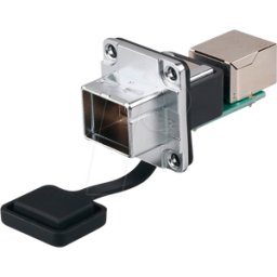 GOOD CONNECTIONS GC IC06-R302 - Conector RJ45 + placa de PCB, conector RJ45 a ambos lados, metal