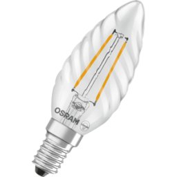 LEDVANCE GMBH LDV 854466595 - Lámpara LED Star E14, 1,8 W, 250 lm, 2700 K, filamento