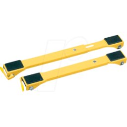 VELLEMAN VEL QT109 - Rodillo de transporte, máx. 250 kg, 2 piezas