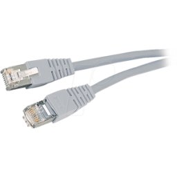 FREI PATCHKABEL 5 GR - Cable de red CAT 5e de 5,0 m, gris, RJ45