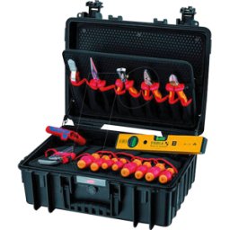 KNIPEX KN 00 21 34HLS2 - Juego de herramientas, maletín de herramientas, electrici