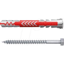 FISCHER BEFESTIGUNGSSYSTEME FD 538257 - DUOPOWER 10x80 S LD, 10+10 piezas