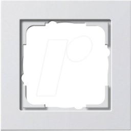 GIRA E2 RA1 RWM - Marco E2 puro blanco mate, 1-fold