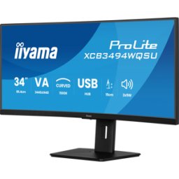 IIYAMA IIY XCB3494WQSUB - Monitor curvo de 87cm, UWQHD, USB, altavoces