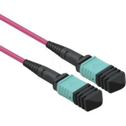 VALUE 21991103 - Fibra óptica, cable MPO, OM4, 50/125 micras, violeta, 10