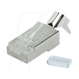 SHIVERPEAKS SHVP 72062-R - Enchufe para Cat.7 + introductor, 100 pc.