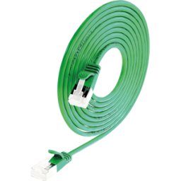 SLIM SL6A 5 GN - Cat.6a cable de luz DELGADO U/FTP 5,0 m verde