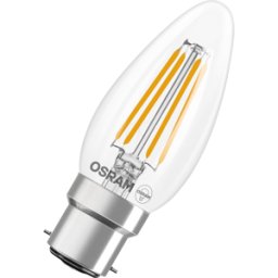 LEDVANCE GMBH LDV 854467264 - Lámpara LED Star B22d, 1,8 W, 250 lm, 2700 K, filamento