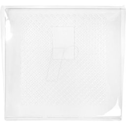 NEDIS N FFDT110AT55 - Bandeja colectora para frigorífico / congelador, blanco,