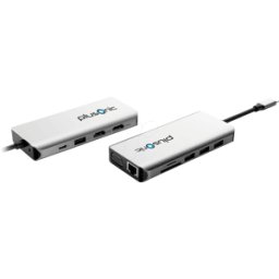 PLUSONIC 187493 - Estación de acoplamiento, USB 3.0 USB-C