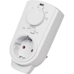 MC-POWER MCP 1653056 - Termostato de toma de corriente