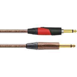CSI 6 PPMETALSIL - CORDIAL 6,3 mm mono jack, mono jack, 6,00m
