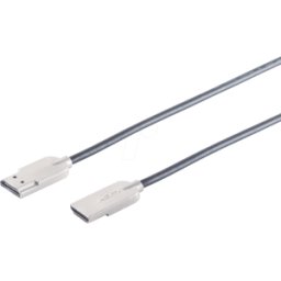 SHIVERPEAKS SHVP BS10-30025 - Cable HDMI, 4K, ultra SLIM, negro, 1,0m