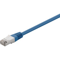 GOOBAY 73075 - 10 m, cable de red CAT 5e F/UTP, azul