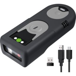 INATECK BCST43GR - Escáner de código de barras, 1D, Bluetooth/Wireless/USB, BCST-43