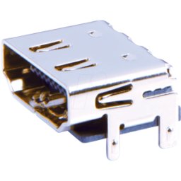 BKL HDMI SMD PEB - Conector hembra de montaje en panel HDMI, SMD, Print, acodado