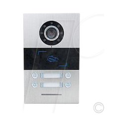 EGB 232 360 - Intercomunicador de puerta con vídeo para casa de 4 famil