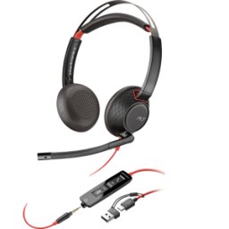 HEWLETT PACKARD HP 8X231A6 - Auriculares, Blackwire 5220, USB-C, 3,5MM, +USB-C/a (a granel)