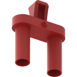 ELECTRO PJP PJP 2019-S-R - Conector de cortocircuito de seguridad, apilable, rojo