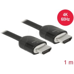 DELOCK 84965 - Cable HDMI Premium 4K 60 Hz 3 m