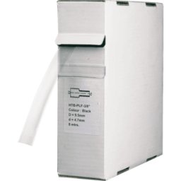 FREI SDB 25,4 TR - Caja de tubo termorretráctil, 5 m, transparente, di&aacut