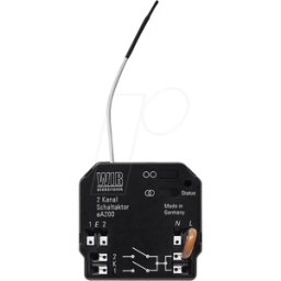 WIR ELEKTRONIK WIR 1003-000006 - Actuador de obturador de rodillos inalámbrico, montado al
