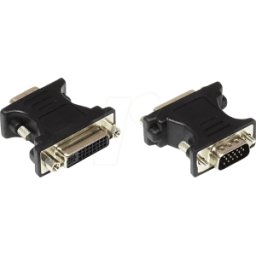 GOOD CONNECTIONS GC DVI-VGA - Adaptador DVI, conector hembra DVI-I a conector macho VGA