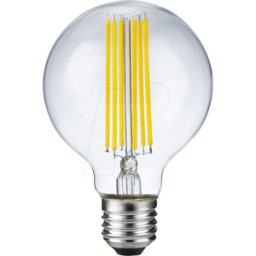 SCHIEFER LIGHTING SCHI LX023815502 - Lámpara LED E27, 5,5 W, 470 lm, 2500 K, filamento, regula