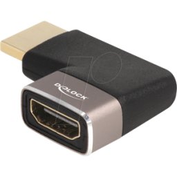 DELOCK 60084 - Adaptador HDMI a toma 90° derecha 8K 60 Hz