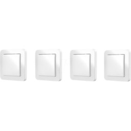 BOSCH SMART HOME BSH 8750002834 - Interruptores de pared, para actuadores inteligentes, 4 piezas