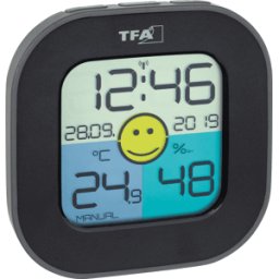 TFA DOSTMANN TFA 30505001 - Termo-higrómetro, digital, negro