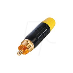 REAN RF2C-B4 - Conector de cable RCA (RCA), contactos chapados en oro, carcasa