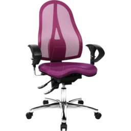 TST SITNESS15 LI - Topstar Sitness® 15 office chair, purple