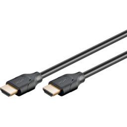 GOOBAY 80073 - Cable HDMI Ultra96 2,2, 16K 60Hz, 96 Gbps, negro, 0,5 m.