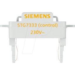 SIEMENS SIE 5TG7333 - Interruptor DELTA y pulsador LED iluminado naranja