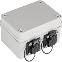 EFB-ELEKTRONIK EFB 53730.1V2 - Caja de distribución con 2 puertos xRJ45