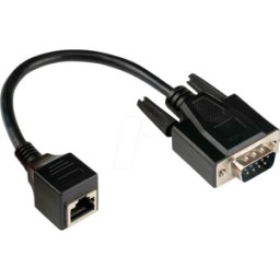 GOOD CONNECTIONS GC 4945-MF - Cable adaptador RJ45 hembra > D-sub de 9 polos. Conector, negro,