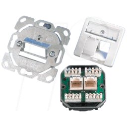 TELEGÄRTNER TG J00020A0388 - Caja de conexión AMJ45 Cat.5e sin placa central