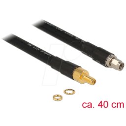 DELOCK 13012 - Cable de antena RF, conector RP-SMA > conector hembra RP-SMA, 0,
