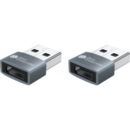 GOOD CONNECTIONS GC USB-AD203-2 - Adaptador USB 2.0 a macho > conector hembra C, juego de 2