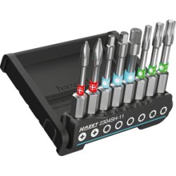 HAZET HZ 2304SH-11 - Juego de llaves de vaso Smart Holder, 8 piezas